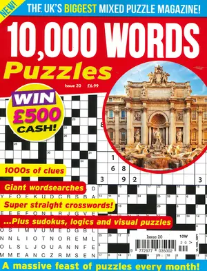 10000 Word Puzzles Magazine