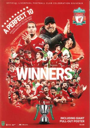 Liverpool FC Carabao Cup 2 Magazine Issue NO 1