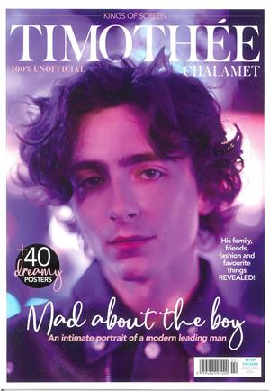 Kings of Screen Timothee Chalamet  Magazine Issue ONE SHOT