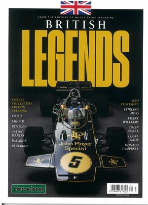 British Racing Legends Magazine Issue NO 01