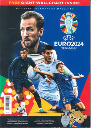 Official UEFA Euros 2024  Magazine Issue EUROS 2024