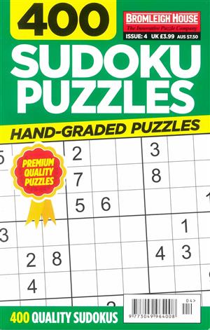 400 Sudoku Puzzles, issue NO 4