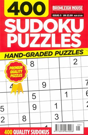 400 Sudoku Puzzles, issue NO 5