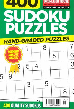 400 Sudoku Puzzles - NO 8