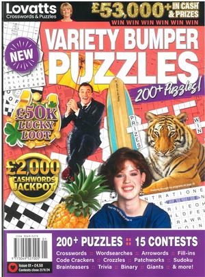 Lovatts Variety Bumper Puzzles  Magazine