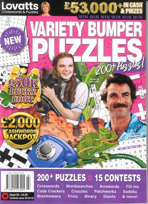 Lovatts Variety Bumper Puzzles , issue NO 3