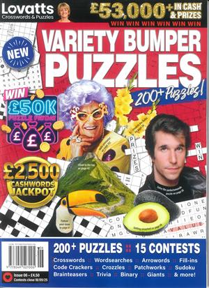 Lovatts Variety Bumper Puzzles , issue NO 6
