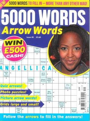 5000 Words Arrowwords, issue NO 40