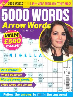 5000 Words Arrowwords, issue NO 42