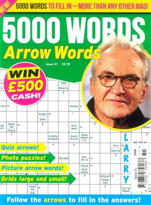 5000 Words Arrowwords, issue NO 51