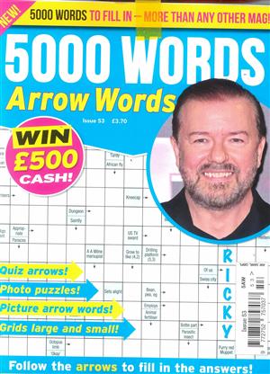 View the latest issue NO 53 of 5000 Words Arrowwords magazine 5000 Words Arrowwords, issue NO 53
