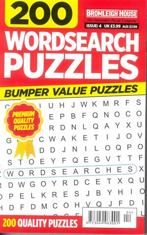 200 Wordsearches Puzzles Magazine