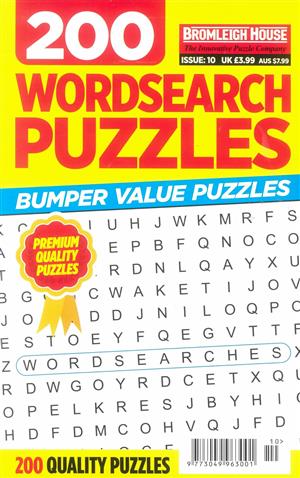 200 Wordsearches Puzzles