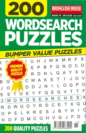 200 Wordsearches Puzzles