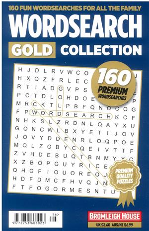 Wordsearch Gold Collection  Magazine