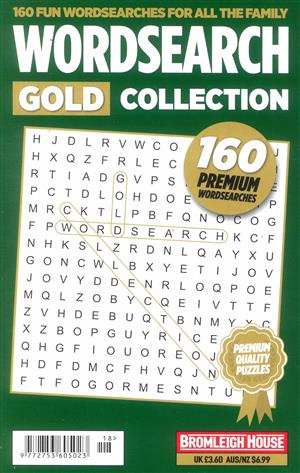 View the latest issue NO 18 of Wordsearch Gold Collection  magazine Wordsearch Gold Collection , issue NO 18