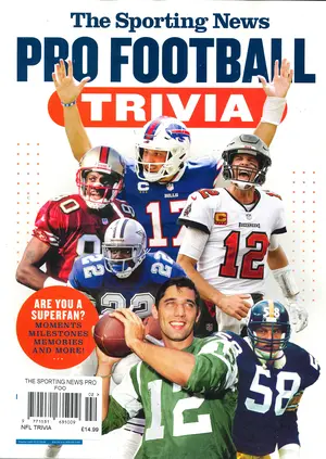 Pro Football Trivia Magazine
