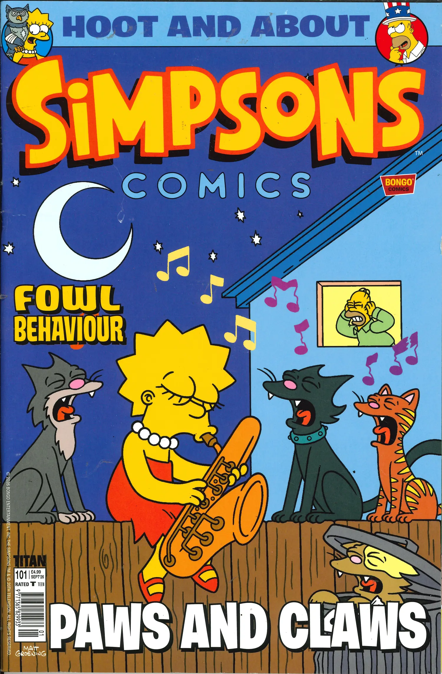 Simpsons Comics - NO 101