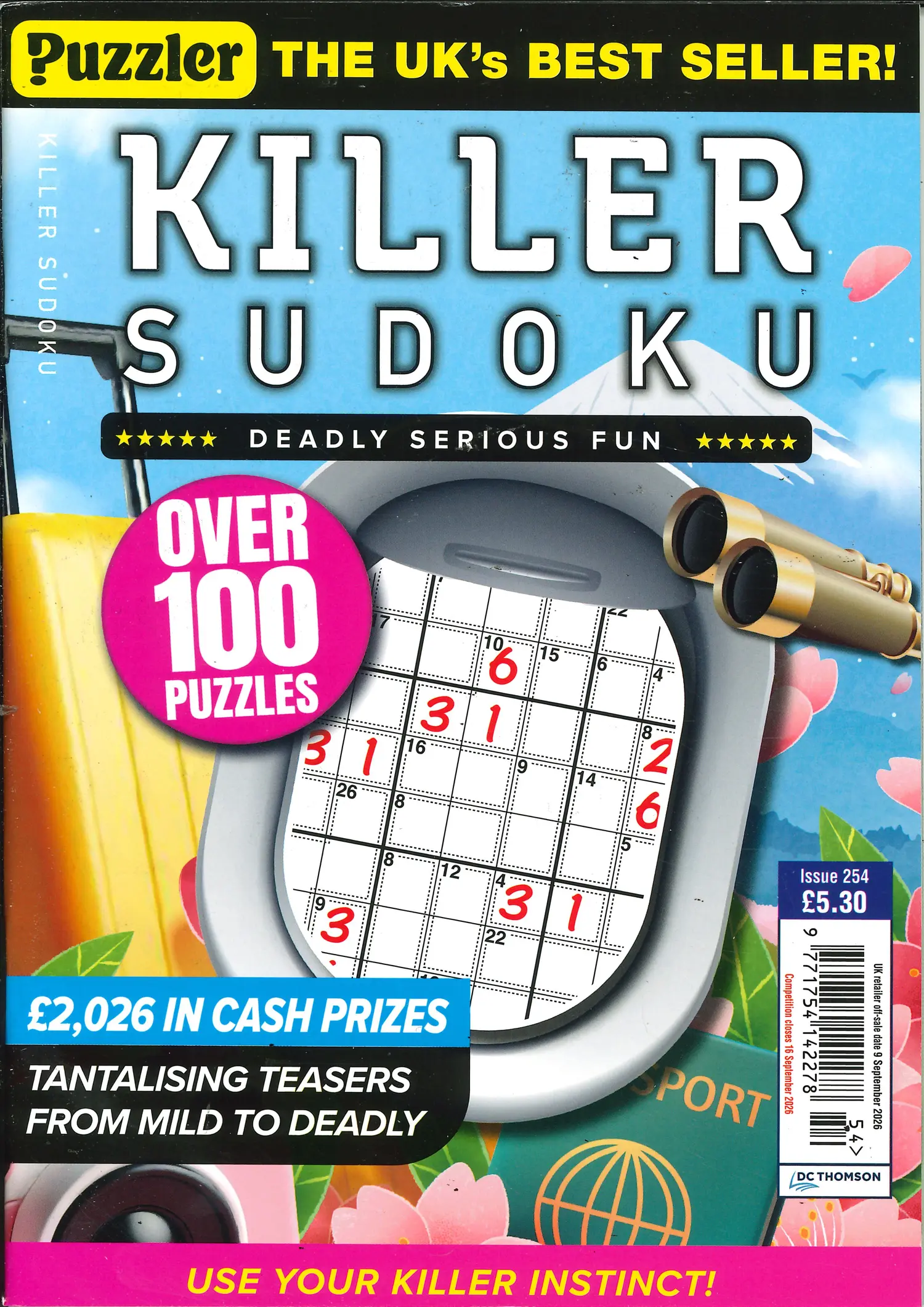 Killer Sudoku - NO 254