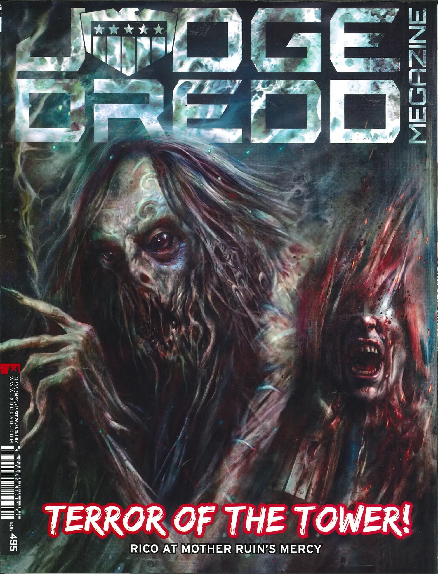 Judge Dredd Megazine - NO 495