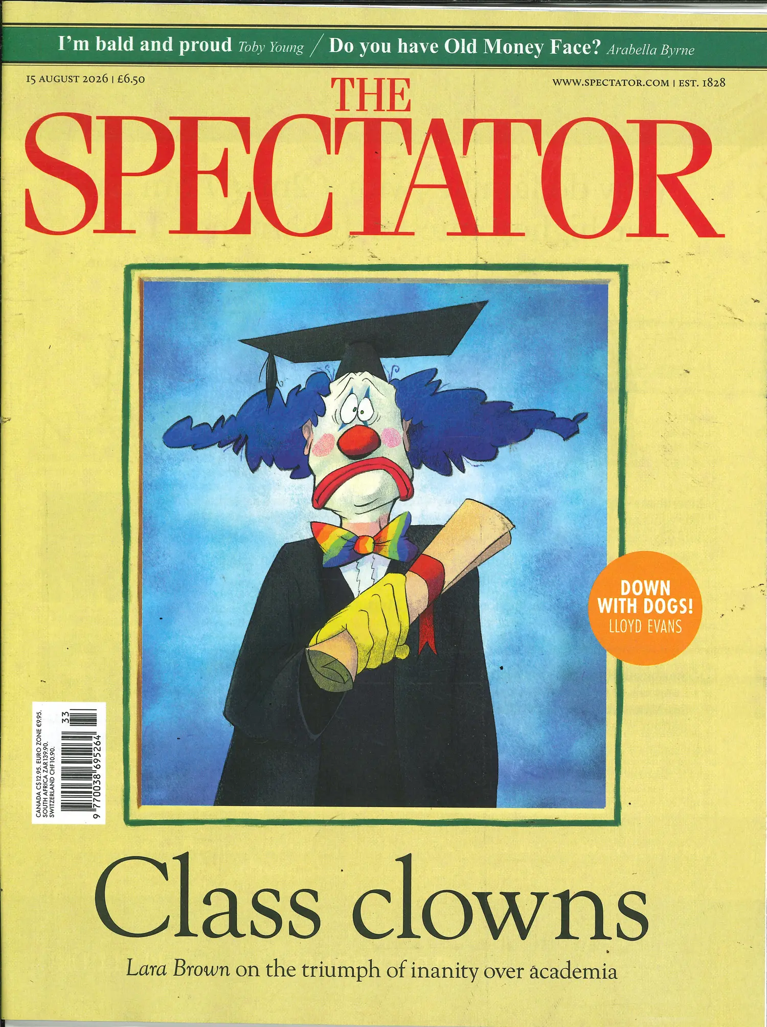 The Spectator - 15/08/2026