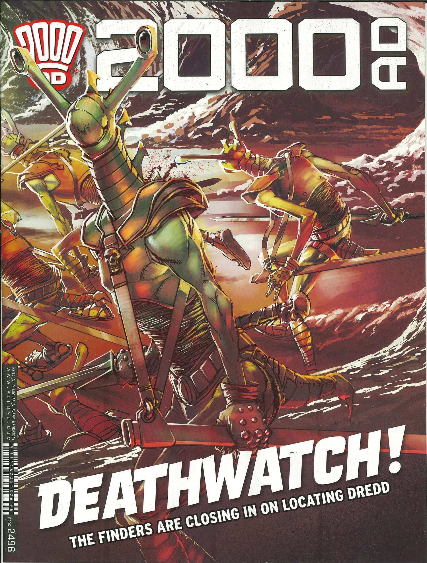 2000 AD Weekly - NO 2496