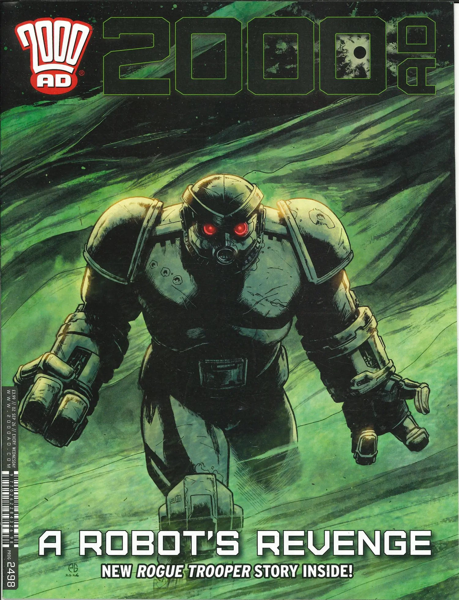 2000 AD Weekly - NO 2498