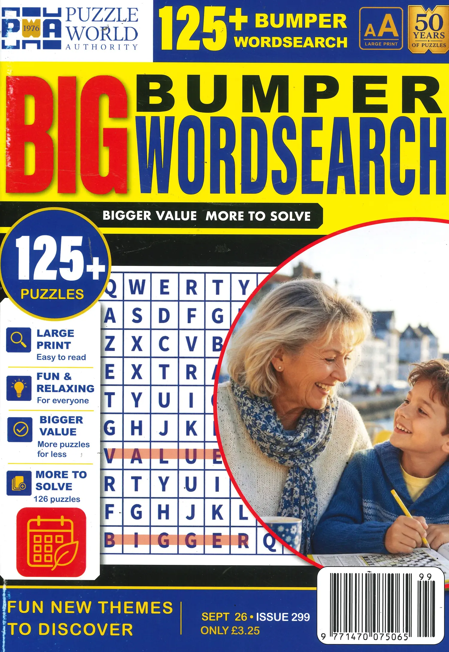 Bumper Big Word Search - NO 299