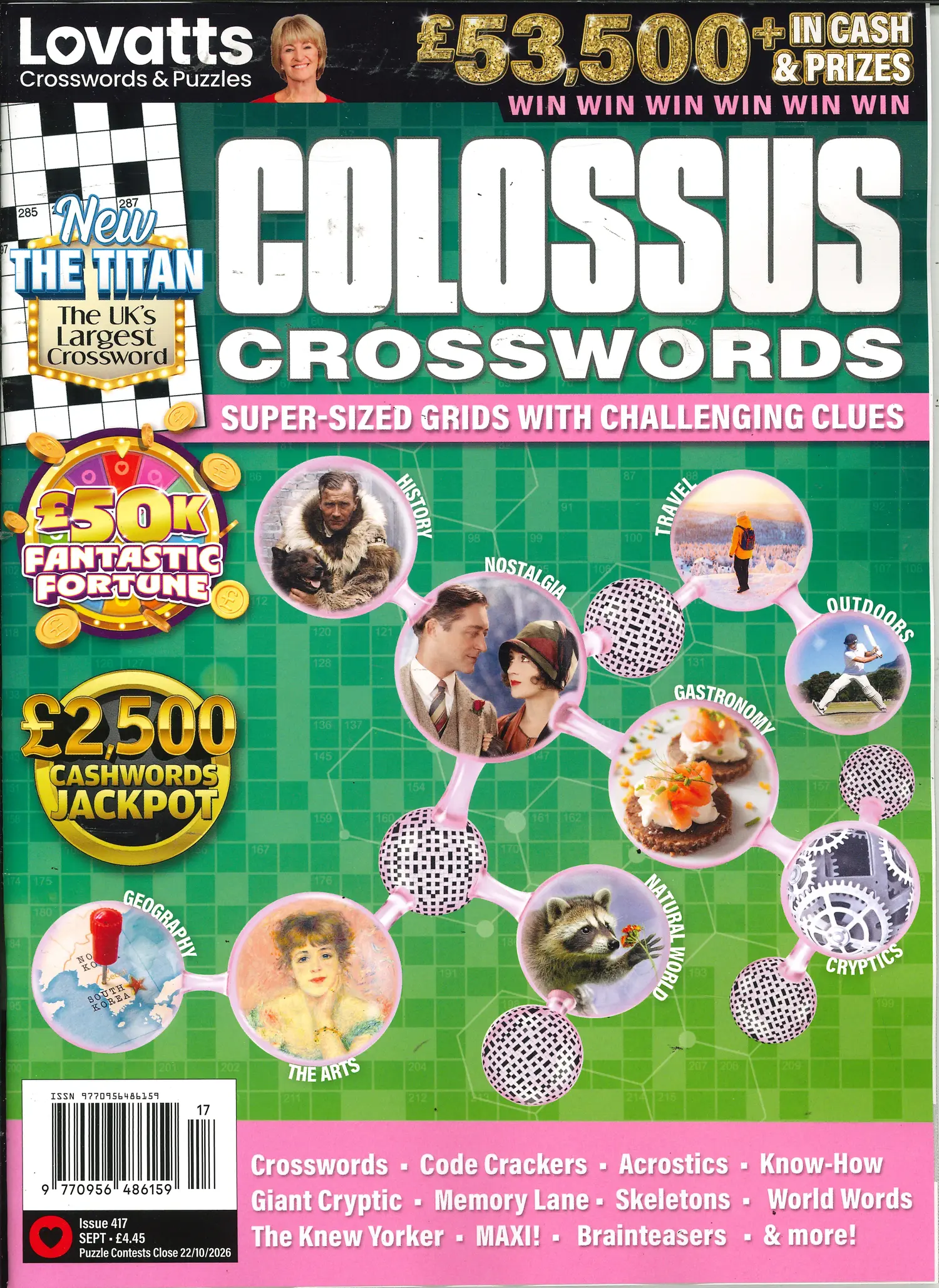 Lovatts Colossus Crosswords - NO 417