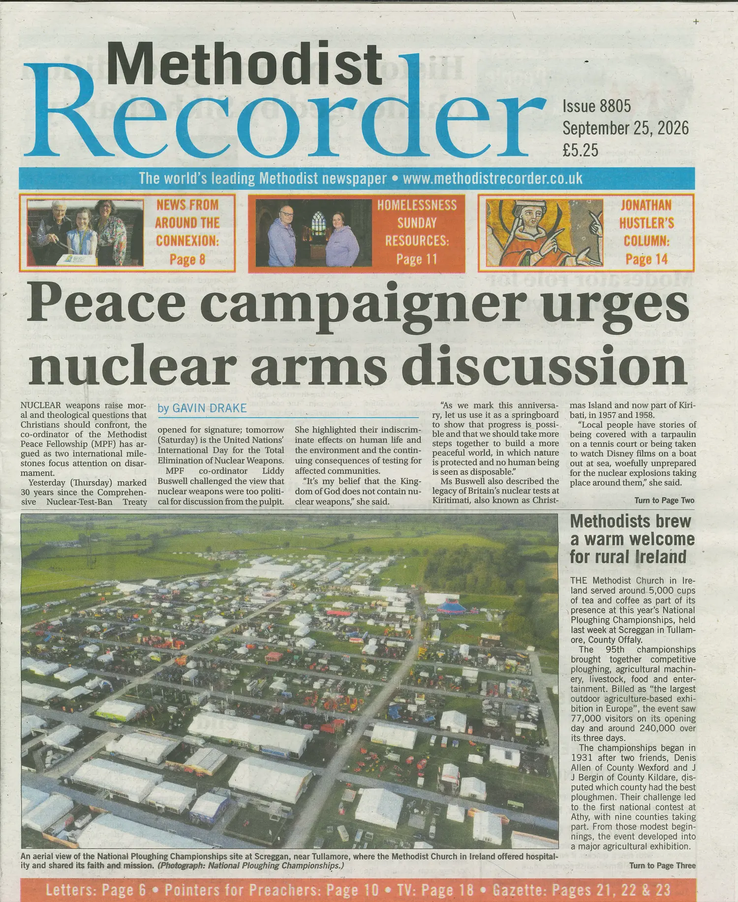 Methodist Recorder - 25/09/2026