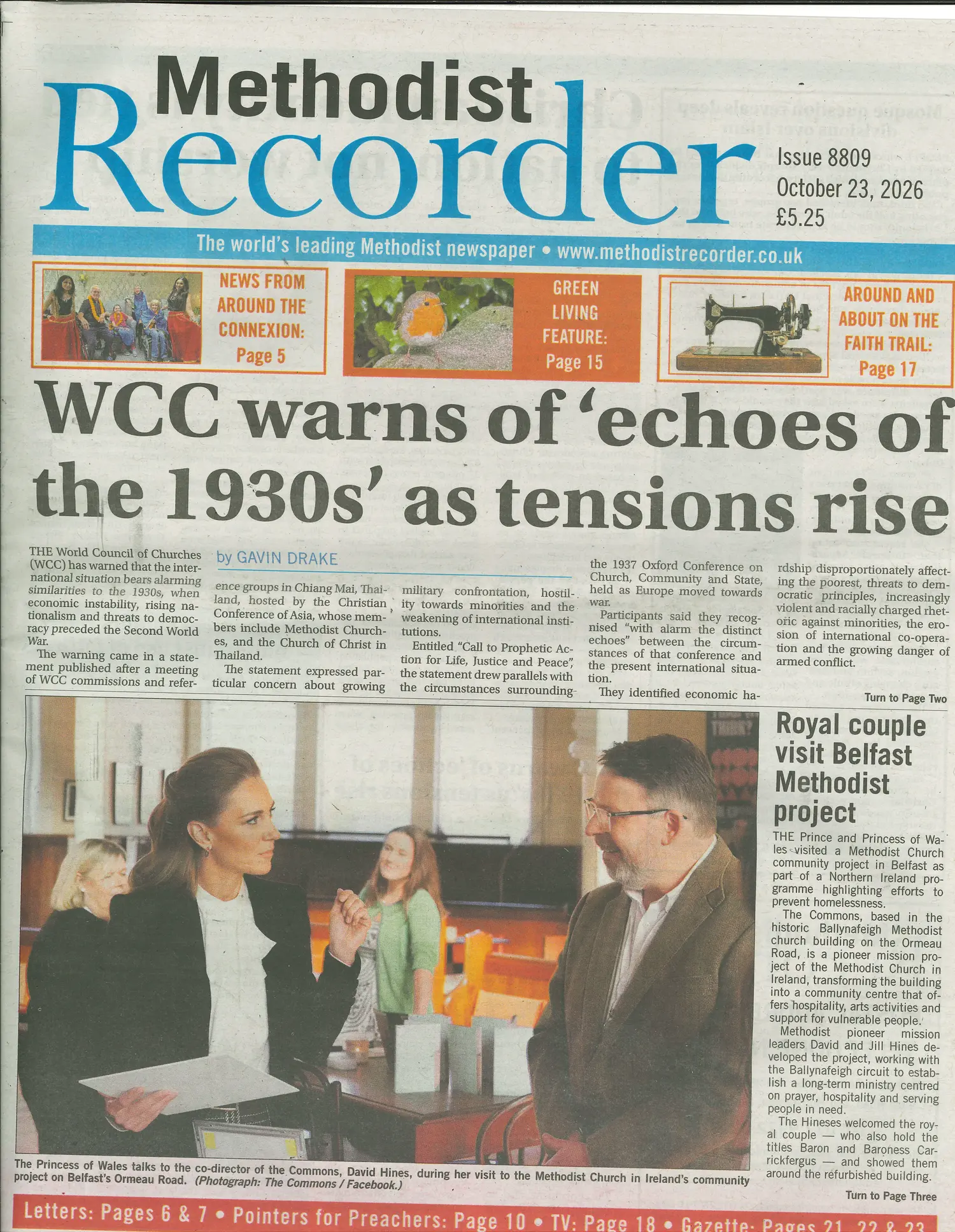 Methodist Recorder - 23/10/2026