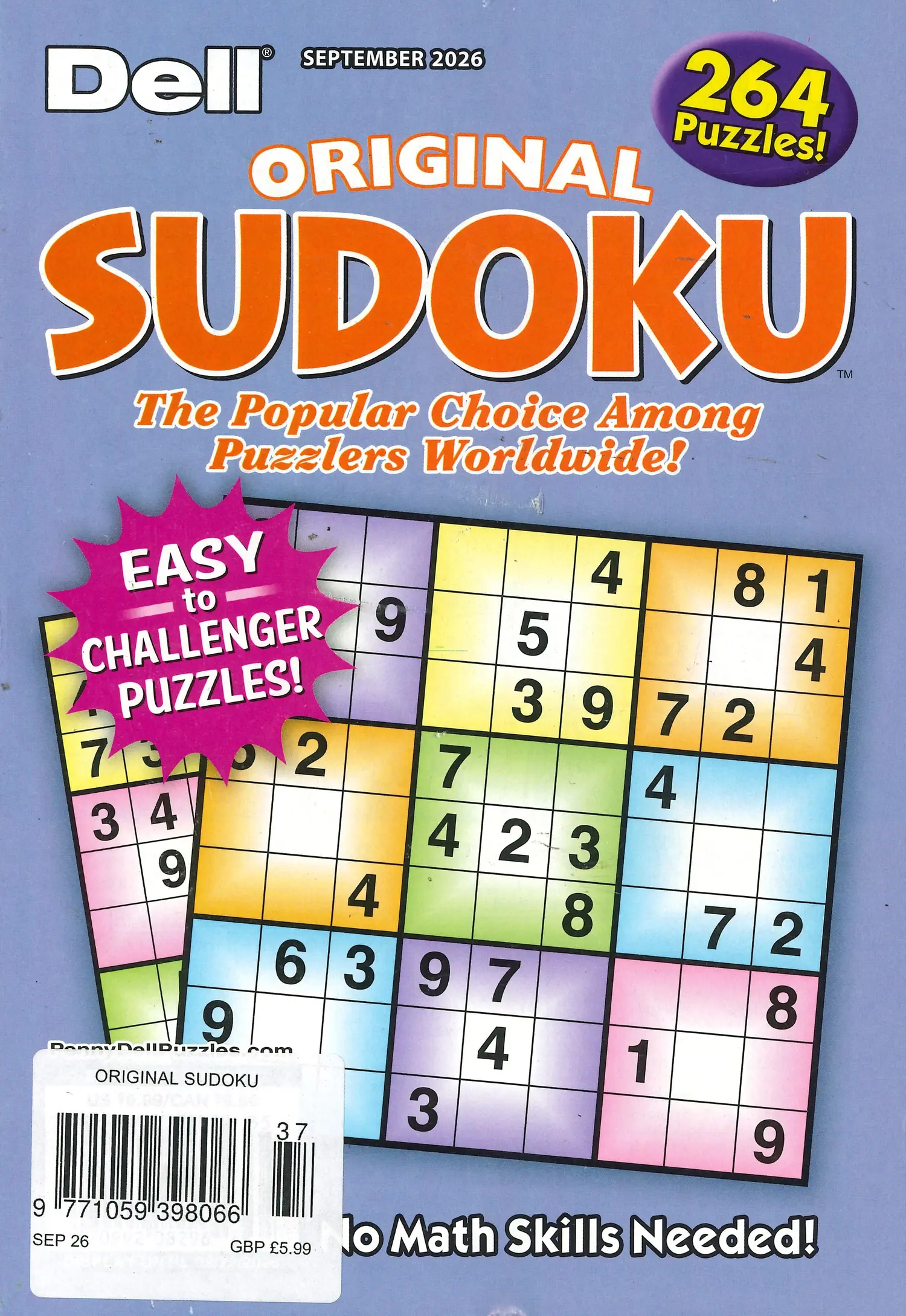 Original Sudoku - SEP 26