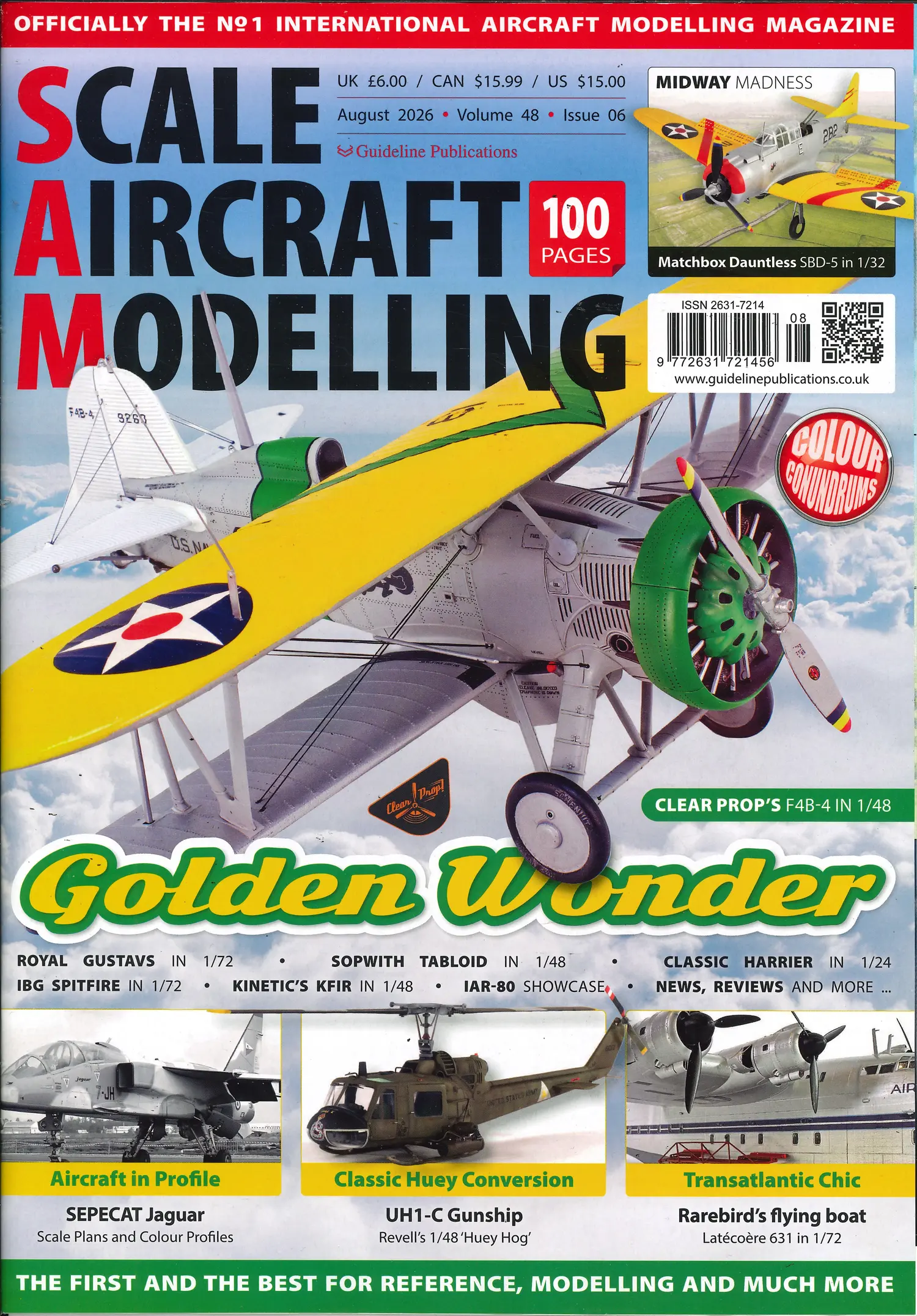 Scale Aircraft Modelling - AUG 26