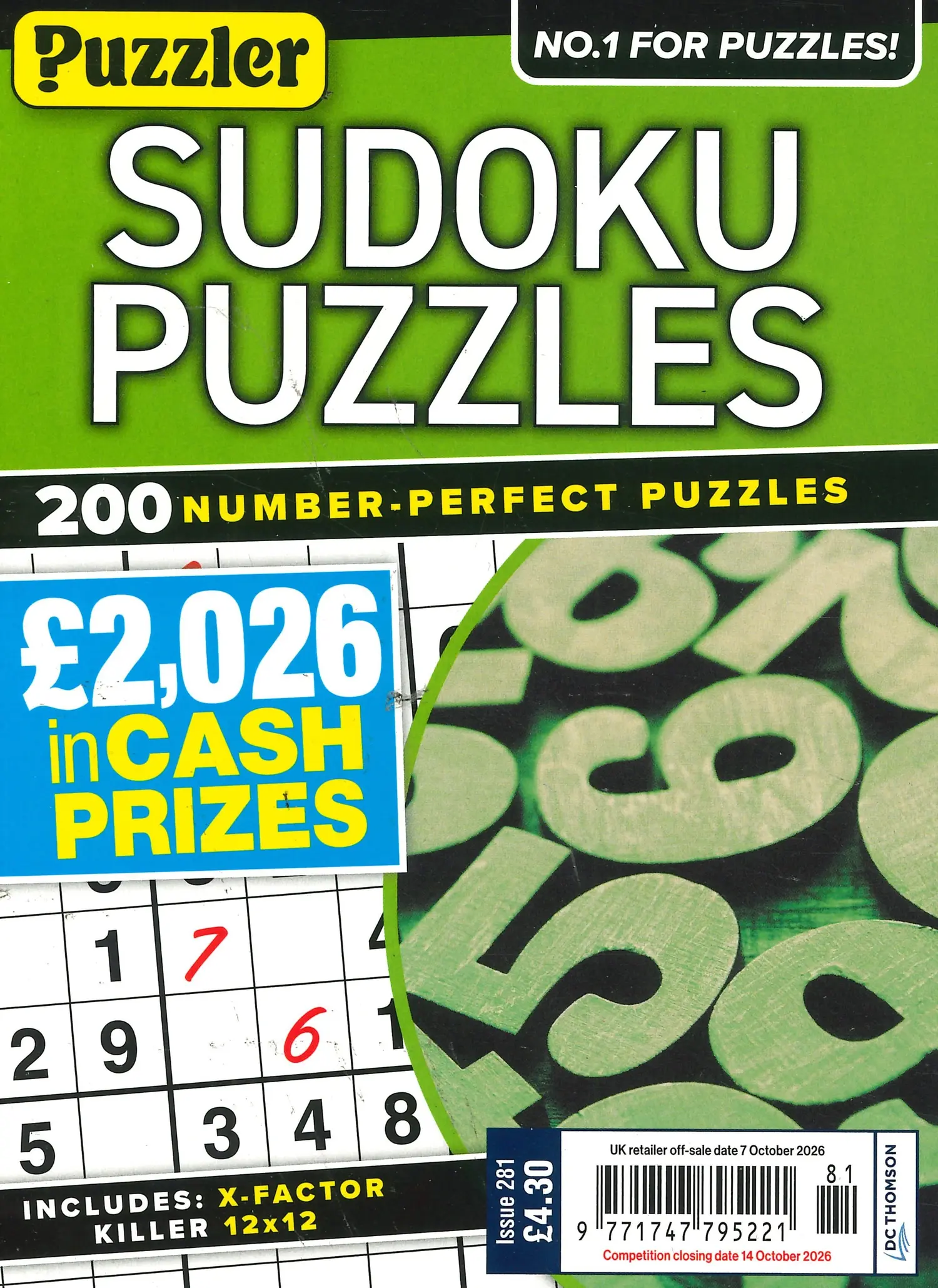 Sudoku Puzzles - NO 281