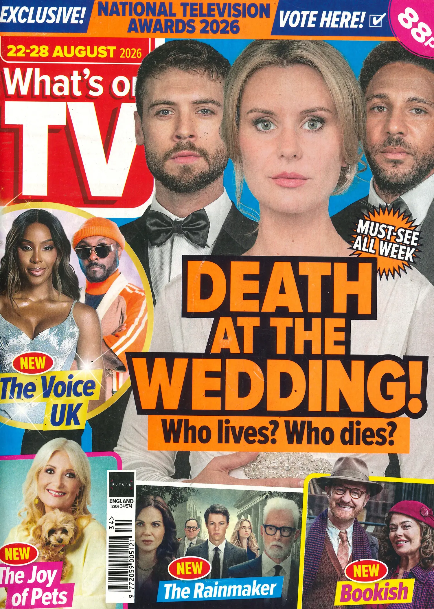 Whats on TV - 22/08/2026