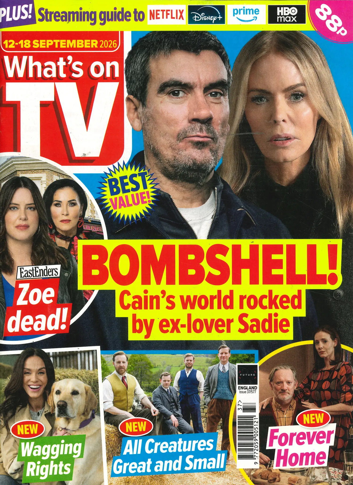 Whats on TV - 12/09/2026