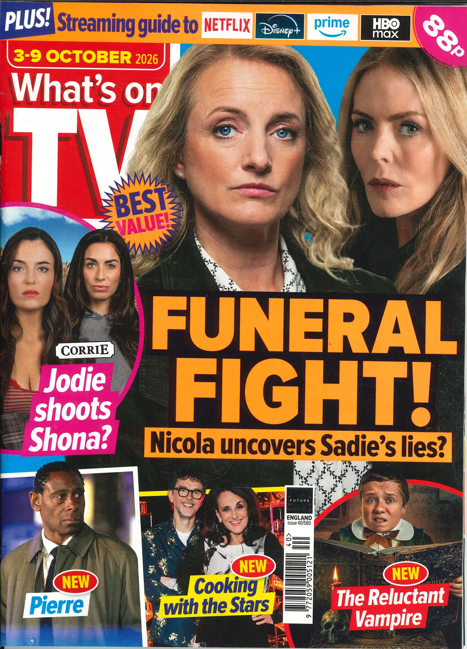 Whats on TV - 03/10/2026