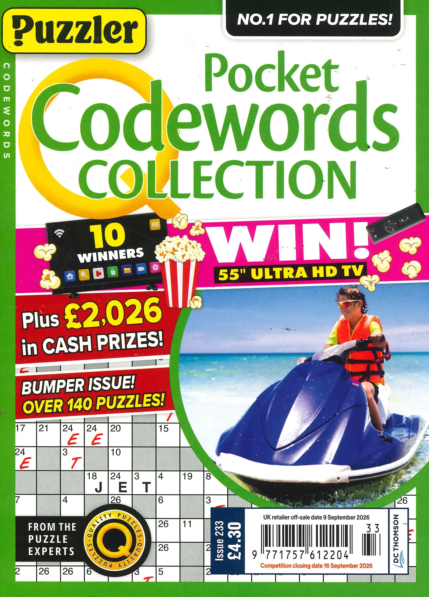 Puzzler Pocket Codewords Collection - NO 233