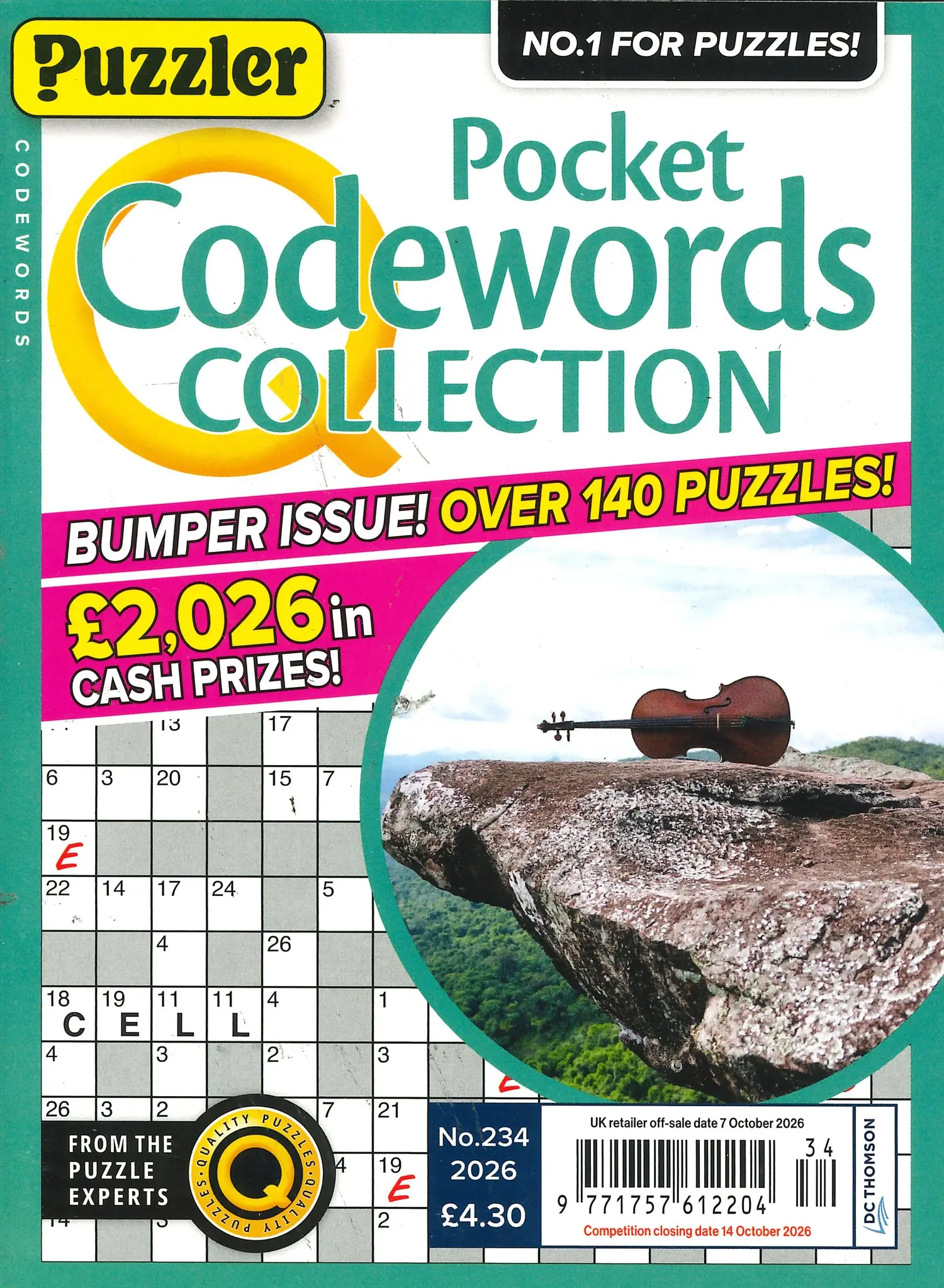 Puzzler Pocket Codewords Collection - NO 234