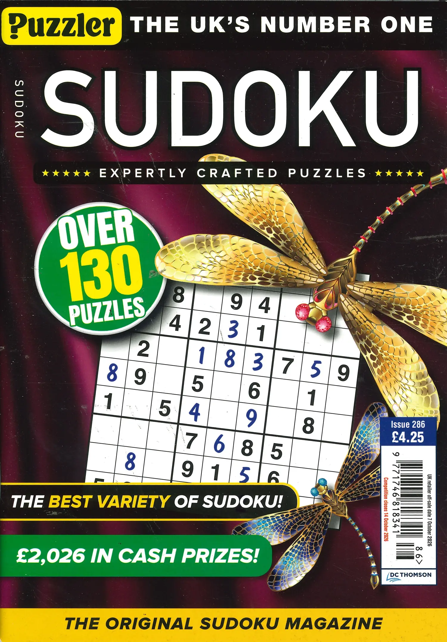 Puzzler Sudoku - NO 286