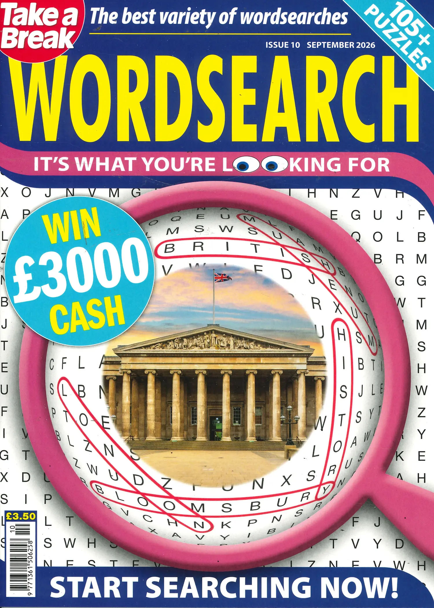 Take a Break Wordsearch - NO 10