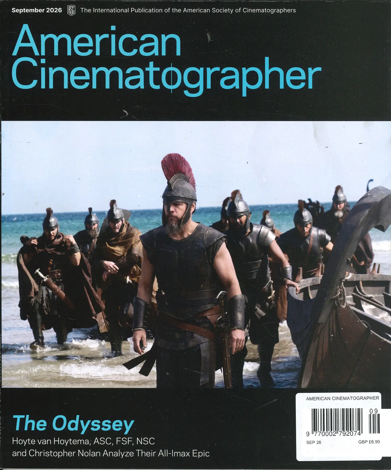 American Cinematographer - SEP 26