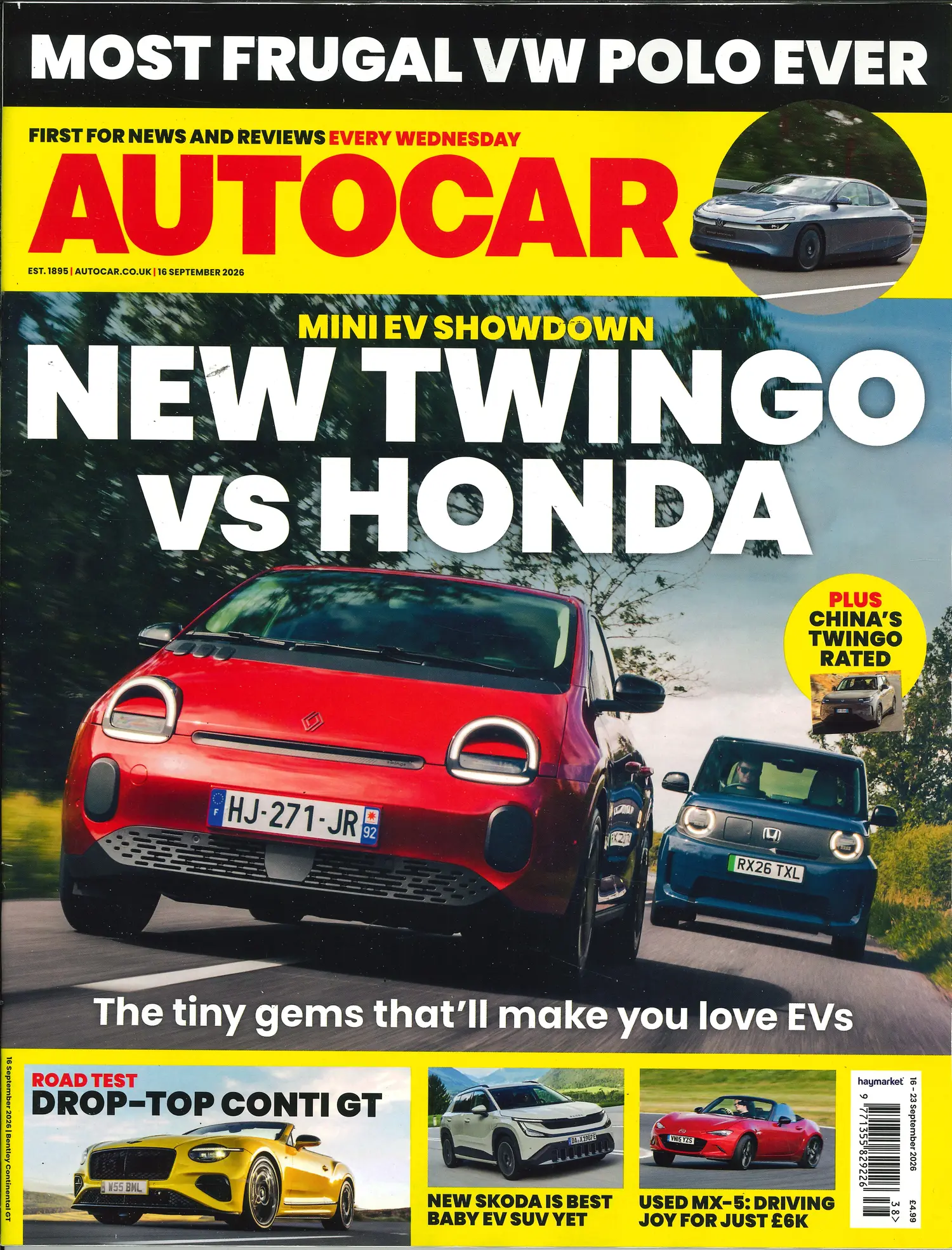 Autocar - 16/09/2026