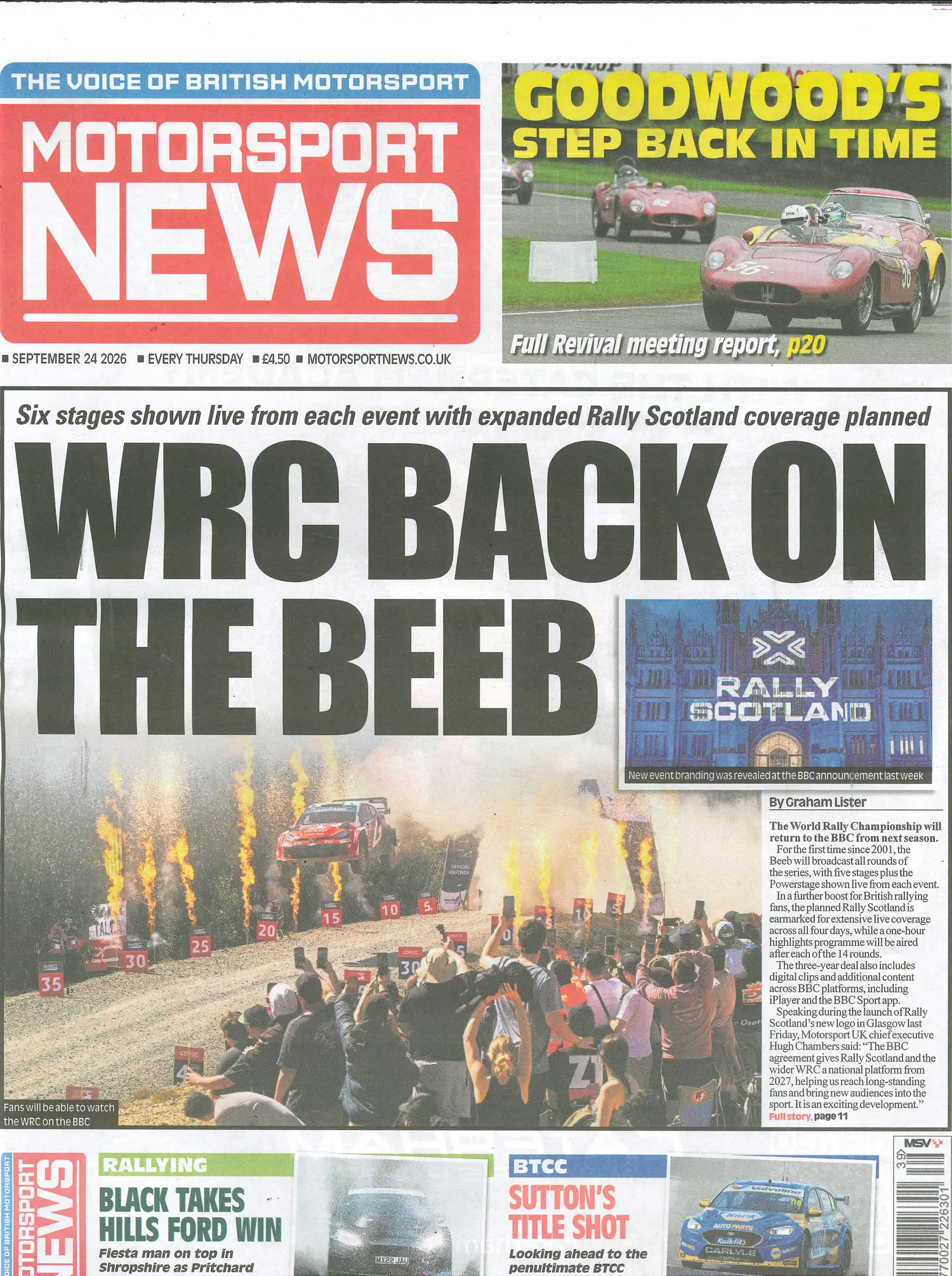 Motorsport News - 24/09/2026