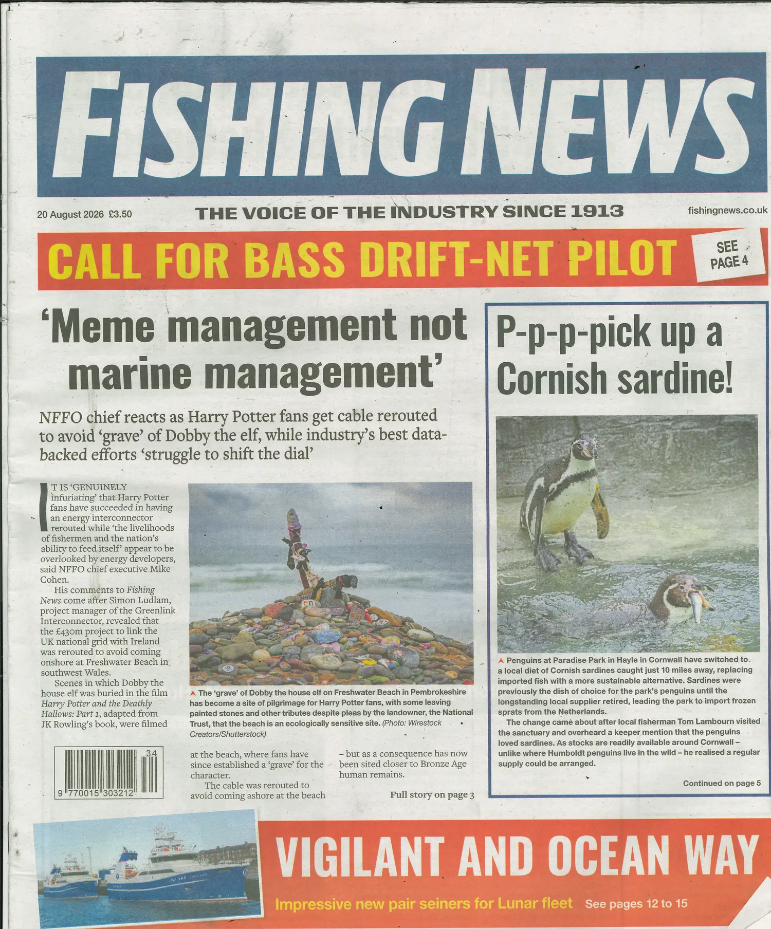 Fishing News - 20/08/2026