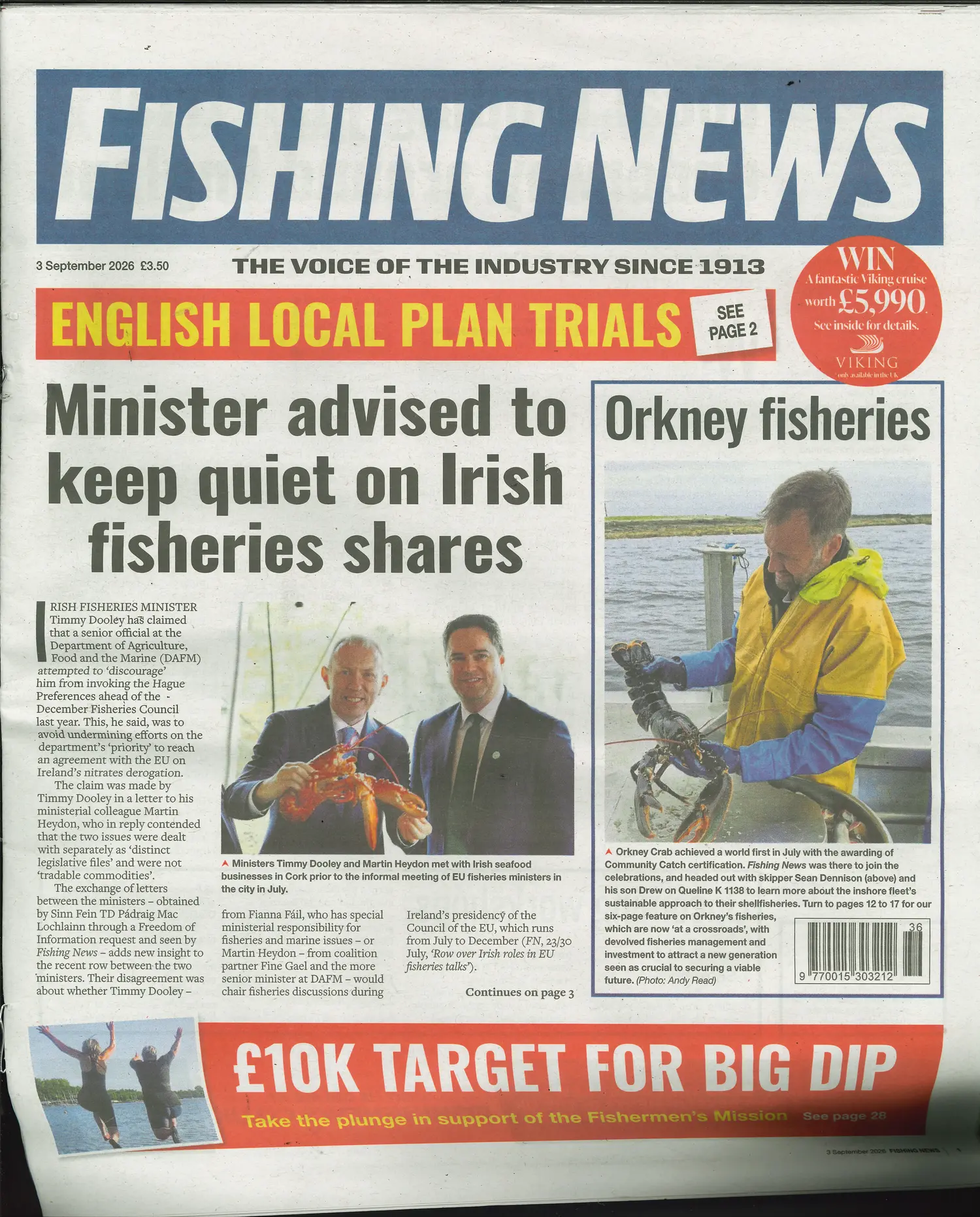 Fishing News - 03/09/2026