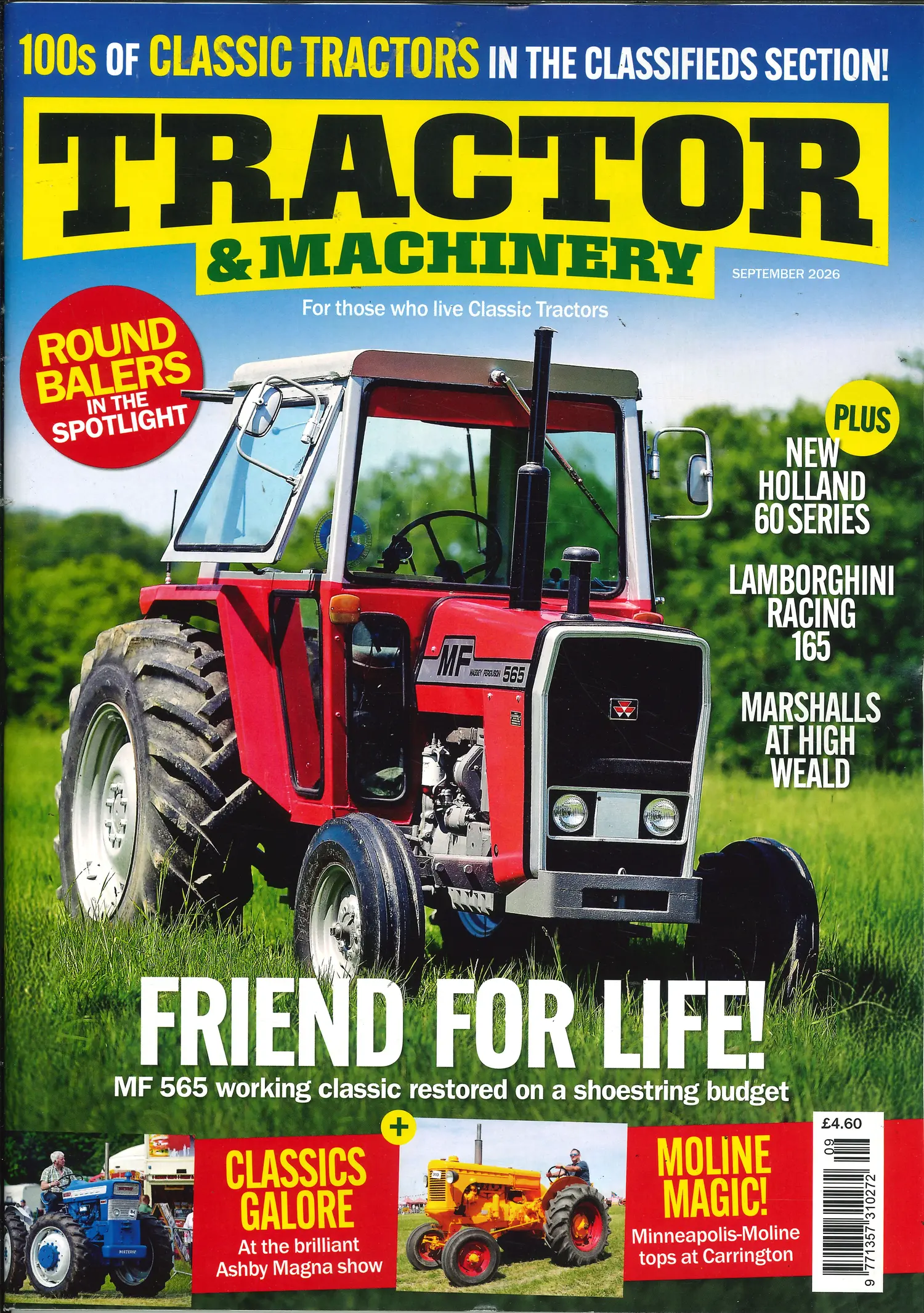 Tractor and Machinery - SEP 26