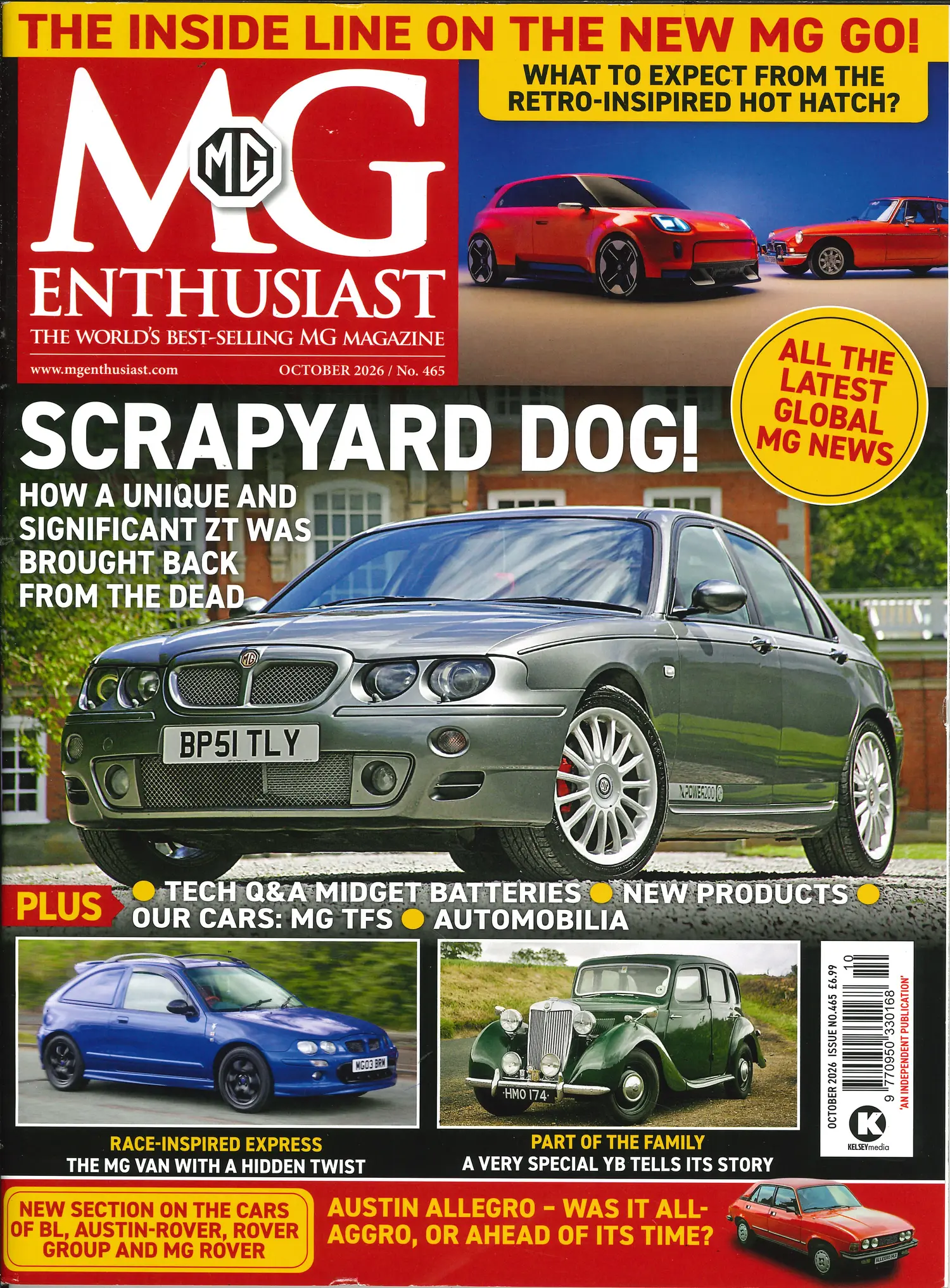 MG Enthusiast - OCT 26
