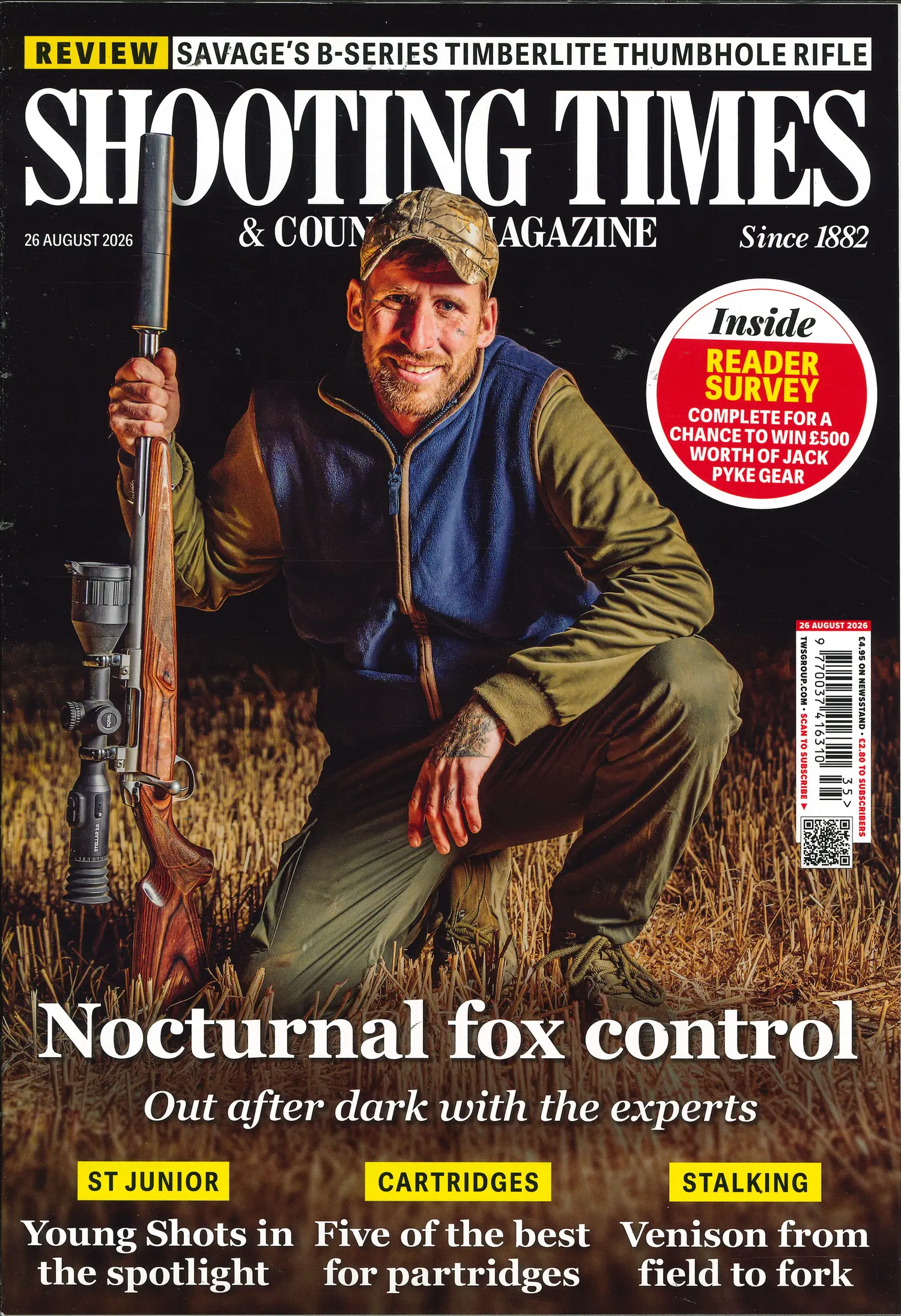 Shooting Times & Country - 26/08/2026