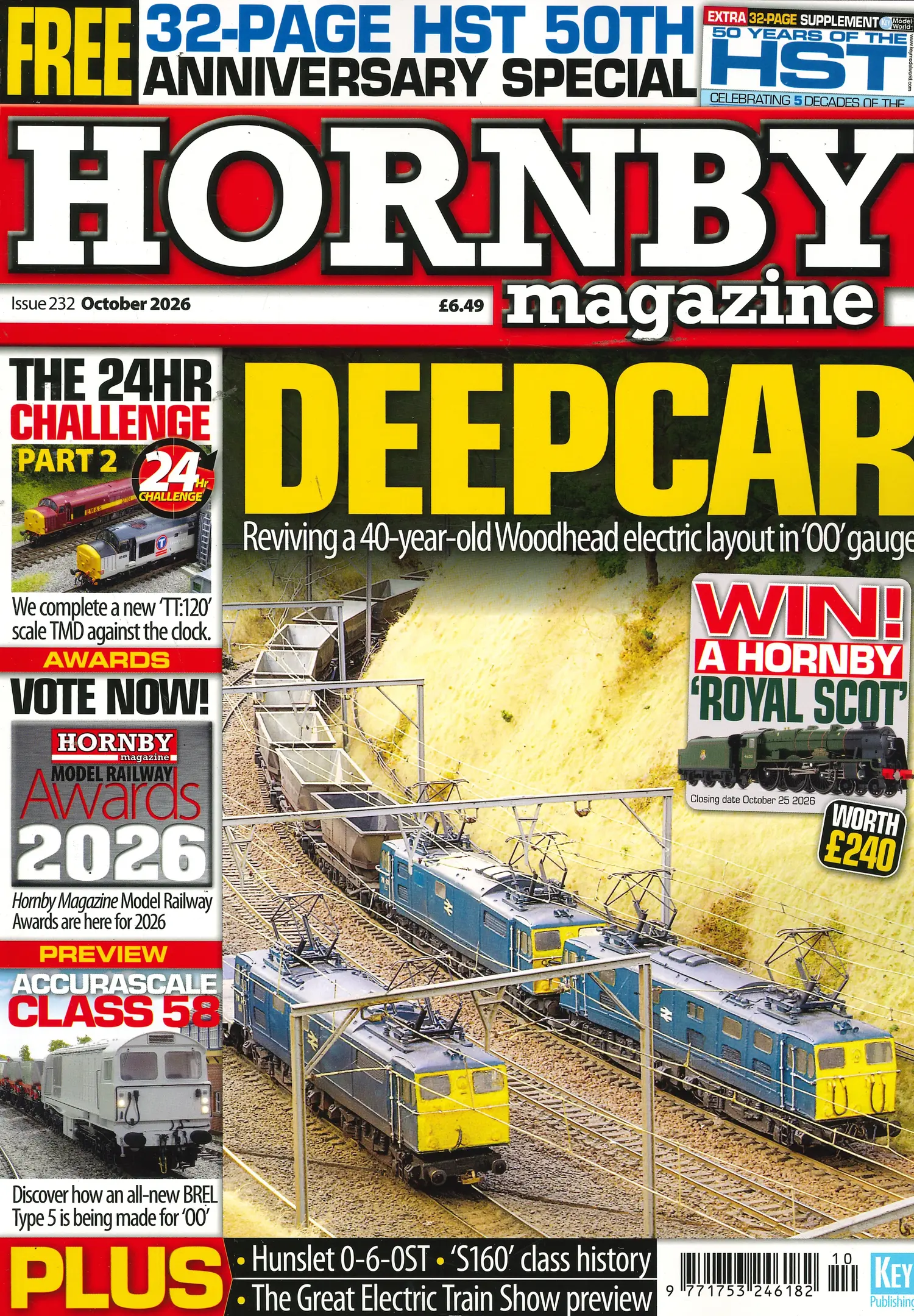 Hornby - OCT 26